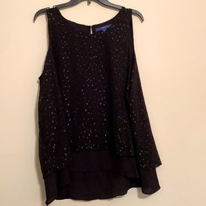 Apt 9 Shine Spot Layered Tank